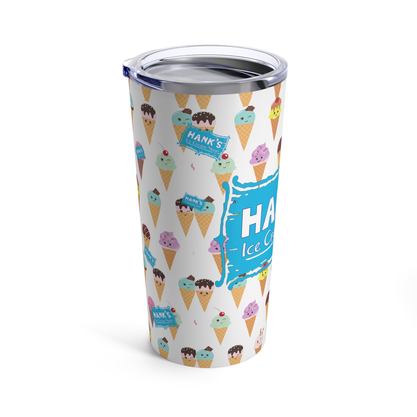 Hank's logo. Tumbler 20oz