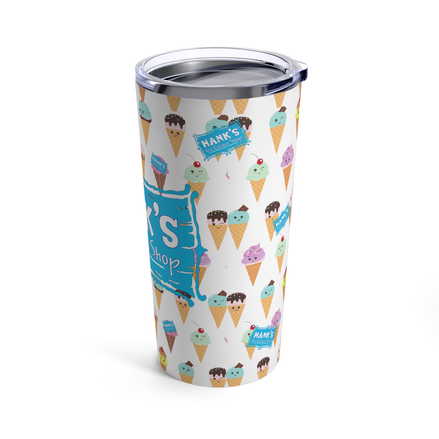 Hank's logo. Tumbler 20oz