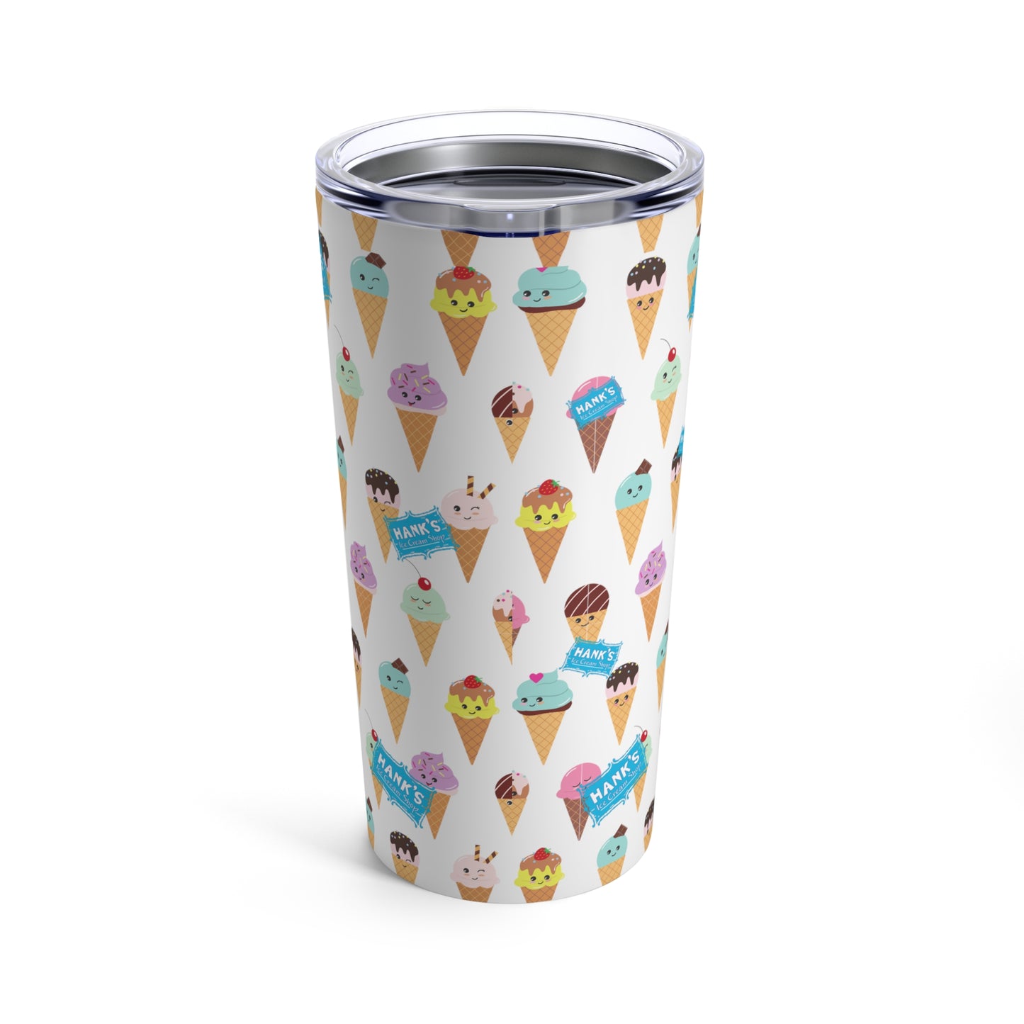 Hank's logo. Tumbler 20oz