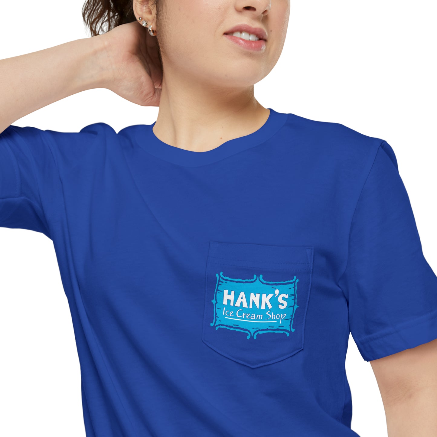 Hank’s Logo Adult Pocket T-shirt