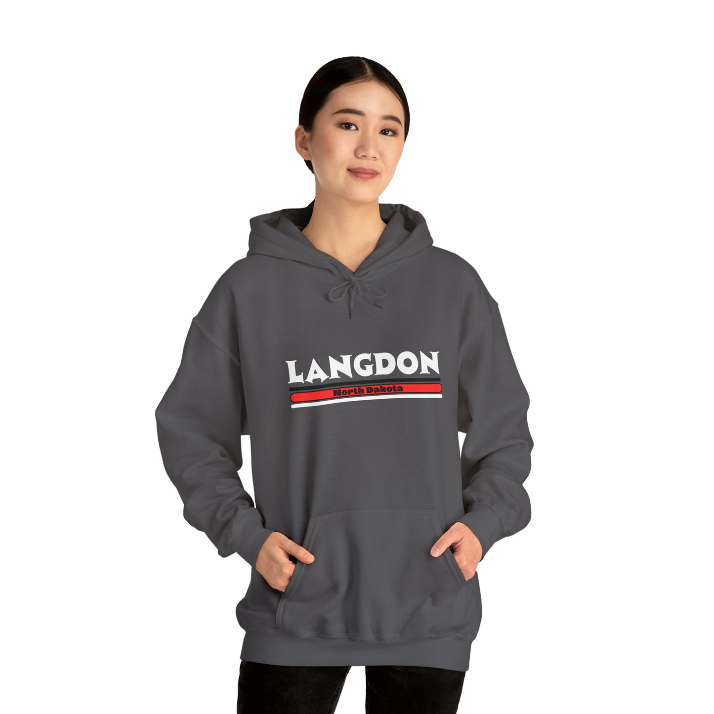 Langdon Adult Heavy Blend™ Hooded Sweatshirt