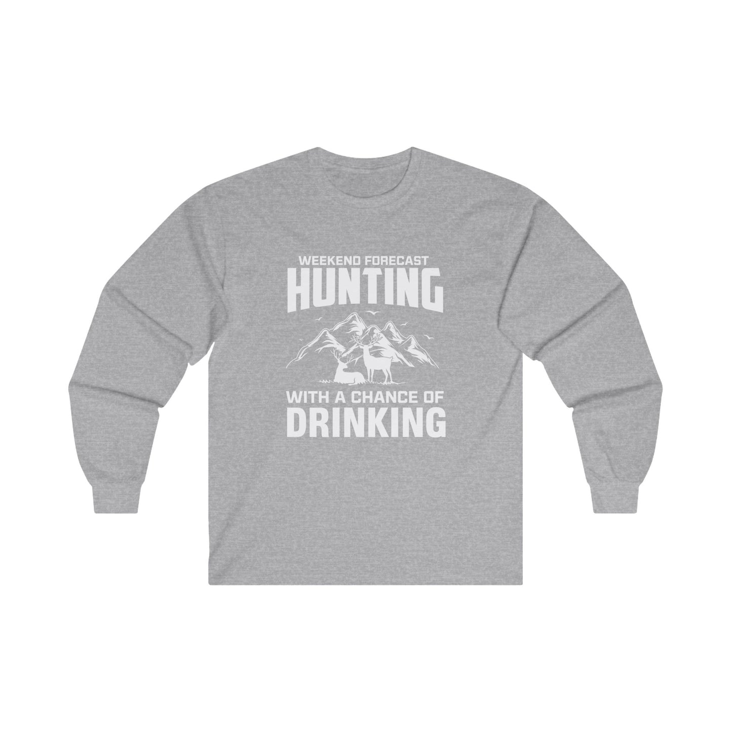 Hunting Forecast LS. Adult Ultra Cotton Long Sleeve Tee