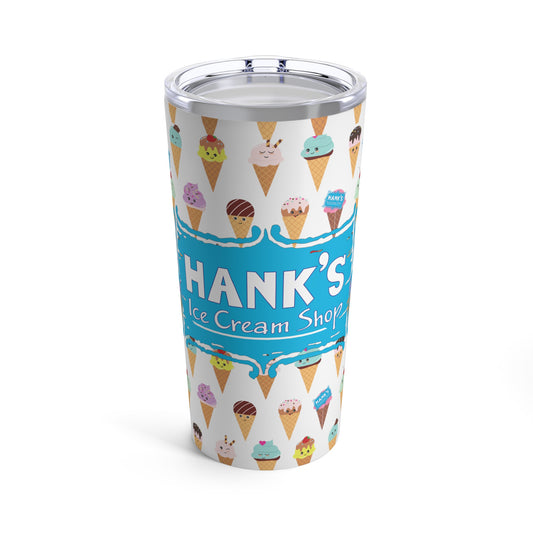 Hank's logo. Tumbler 20oz