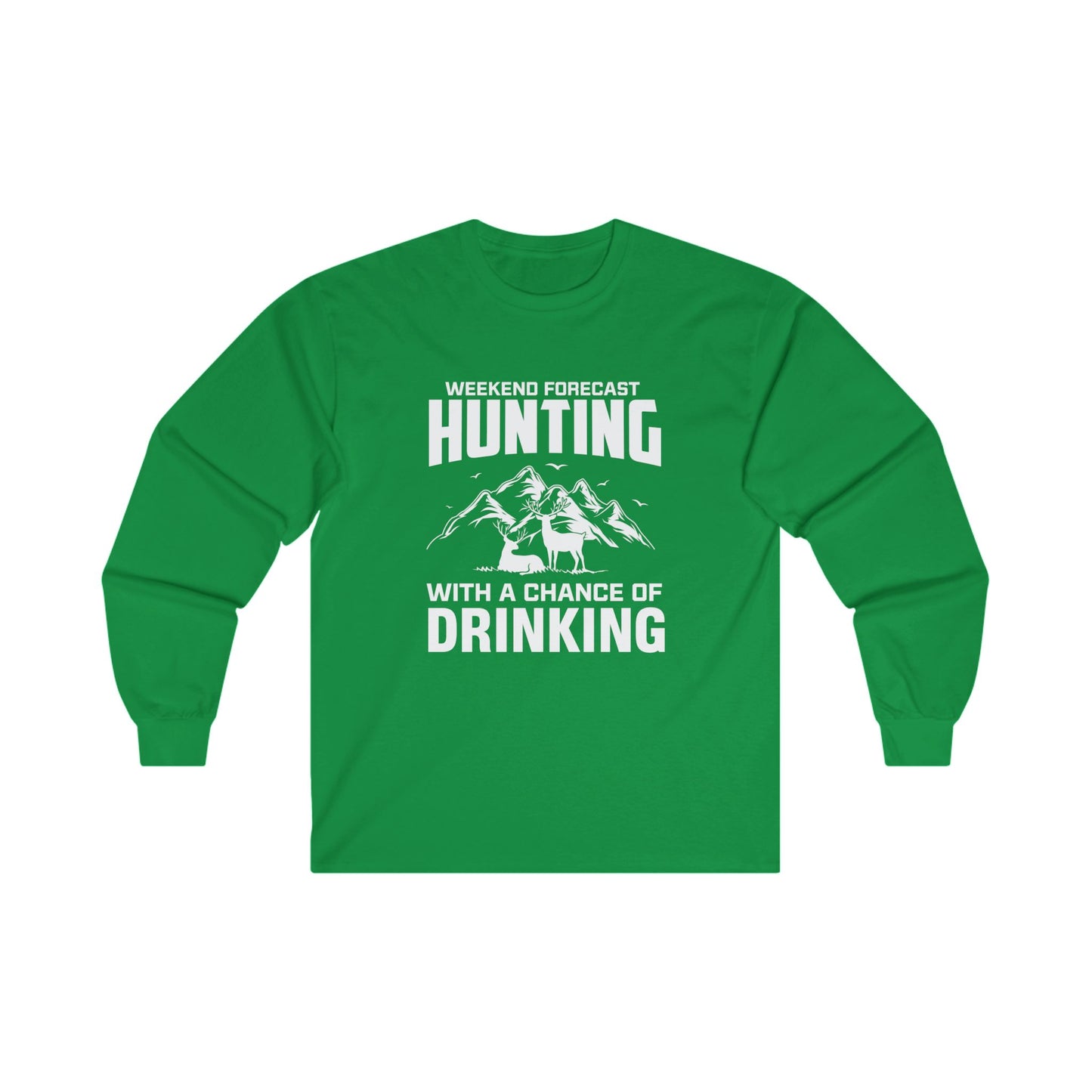 Hunting Forecast LS. Adult Ultra Cotton Long Sleeve Tee