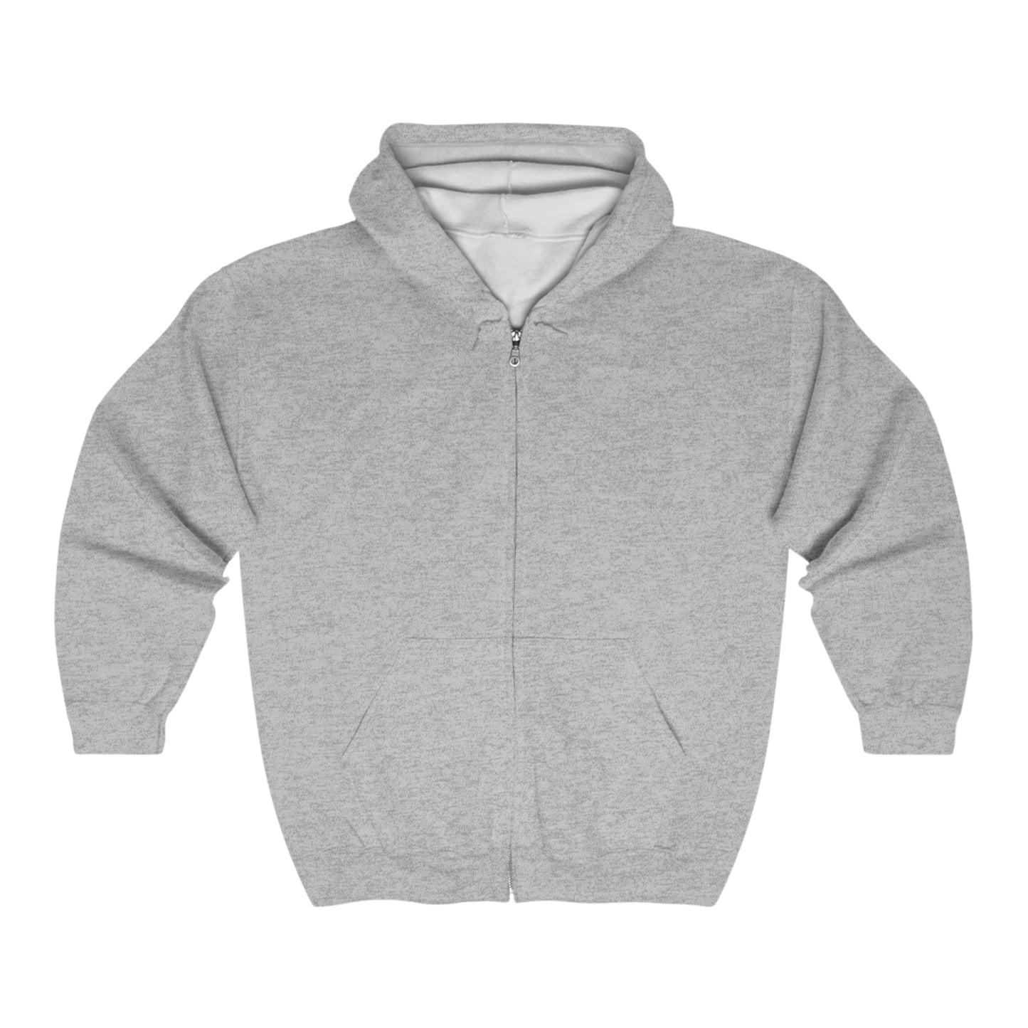 Hank's logo. Adult Heavy Blend™ Full Zip Hooded Sweatshirt