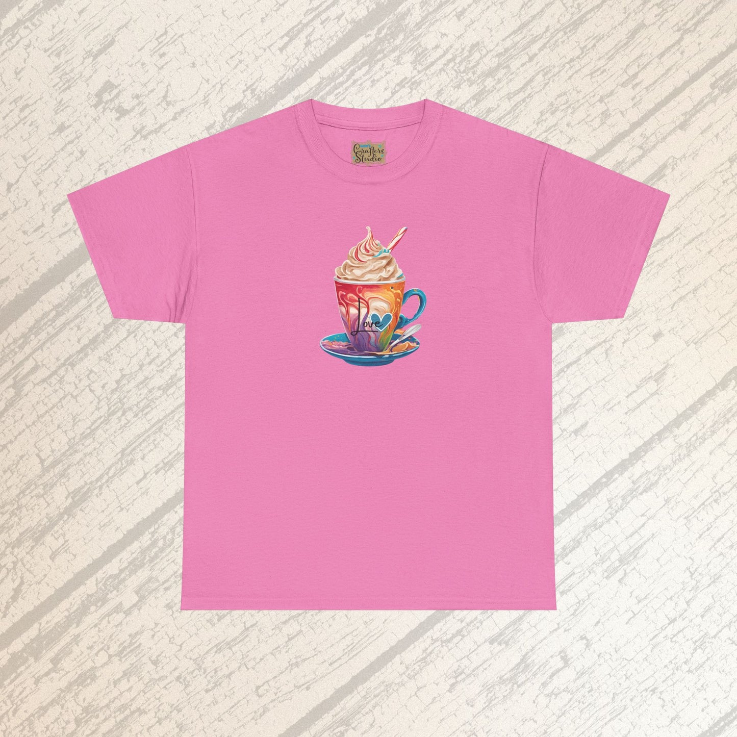 Whimsical Hot Cocoa Tee, Cozy Coffee Shirt, Perfect for Winter, Gift for Hot Chocolate Lovers, Cute Holiday Apparel, Christmas Celebrations