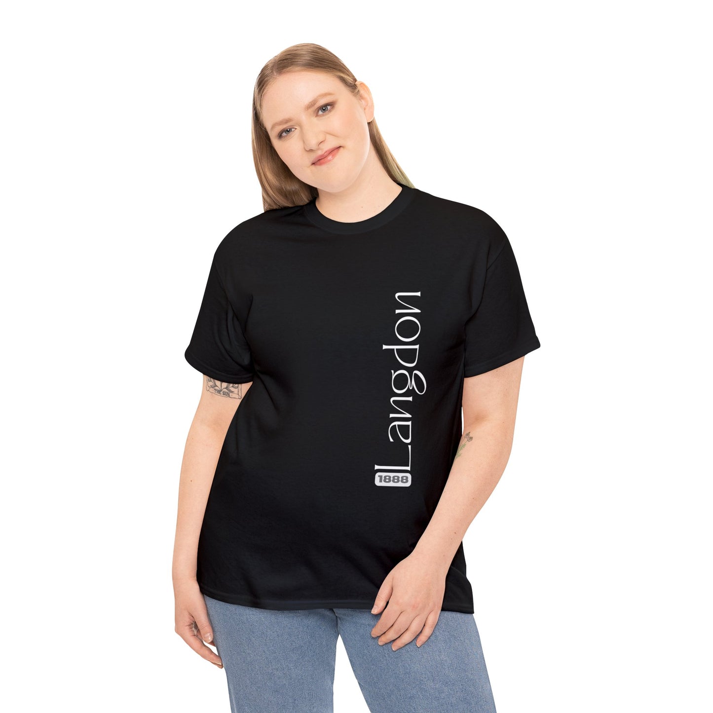 Langdon 1888 Adult Heavy Cotton Tee