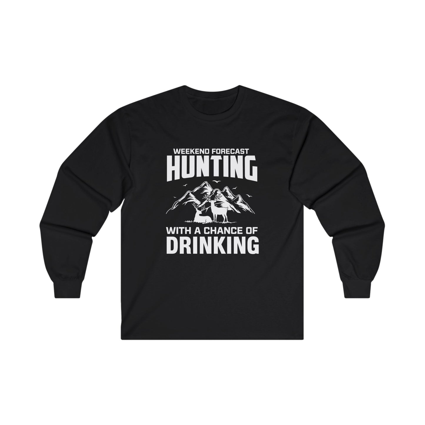 Hunting Forecast LS. Adult Ultra Cotton Long Sleeve Tee