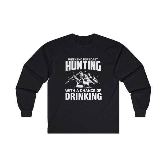 Hunting Forecast LS. Adult Ultra Cotton Long Sleeve Tee