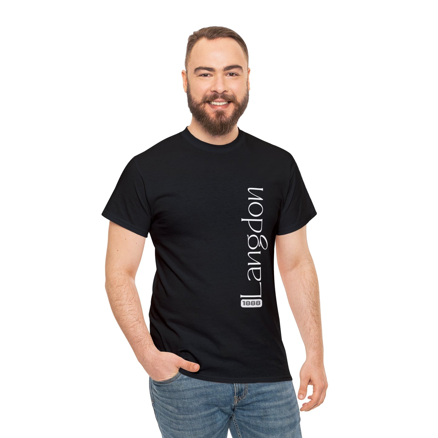 Langdon 1888 Adult Heavy Cotton Tee