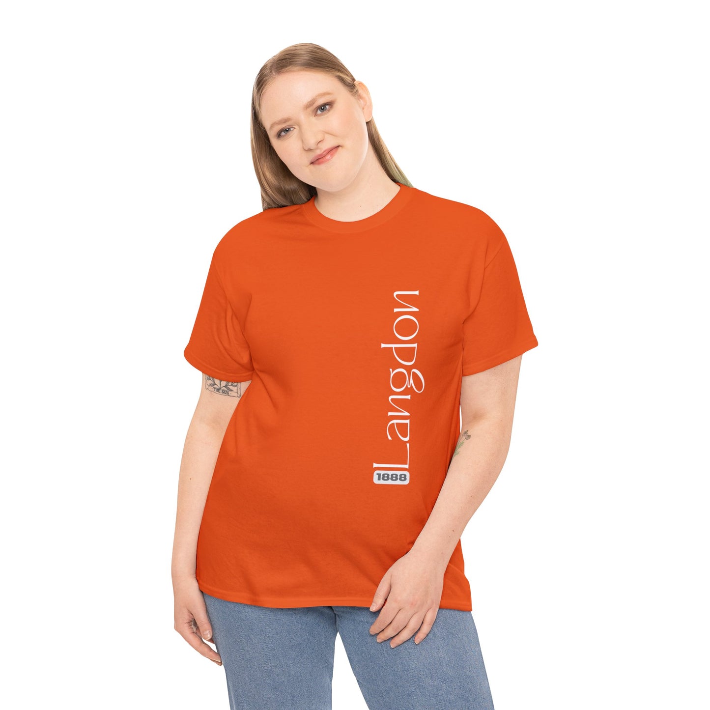 Langdon 1888 Adult Heavy Cotton Tee