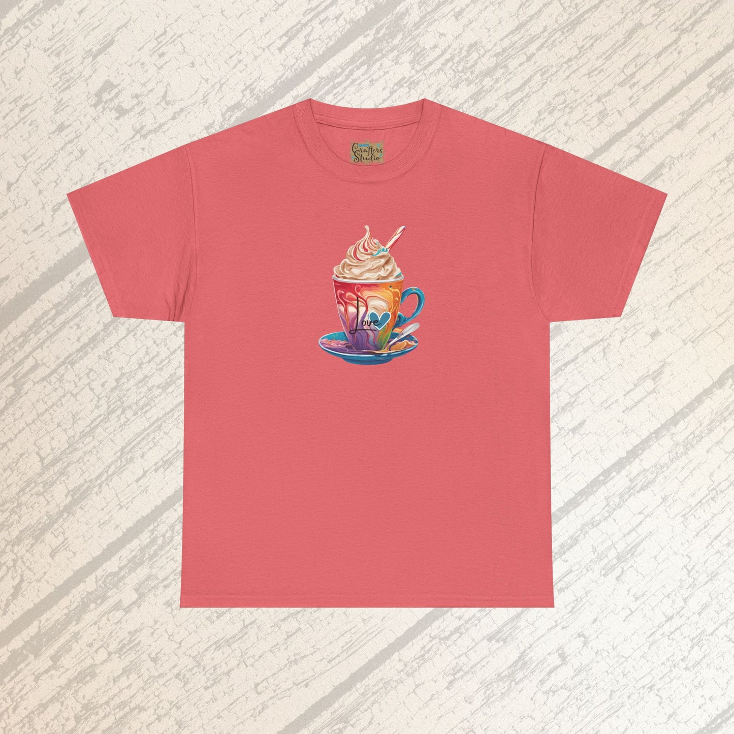 Whimsical Hot Cocoa Tee, Cozy Coffee Shirt, Perfect for Winter, Gift for Hot Chocolate Lovers, Cute Holiday Apparel, Christmas Celebrations