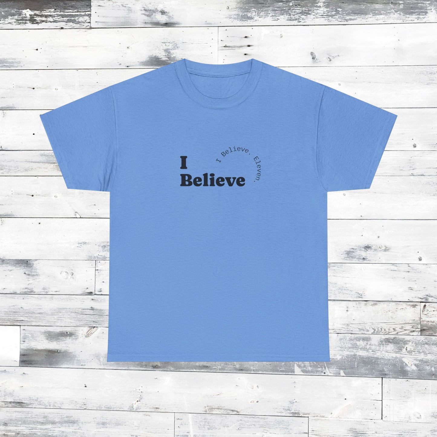 I Believe Minimalist Tee — Inspirational Graphic T-Shirt