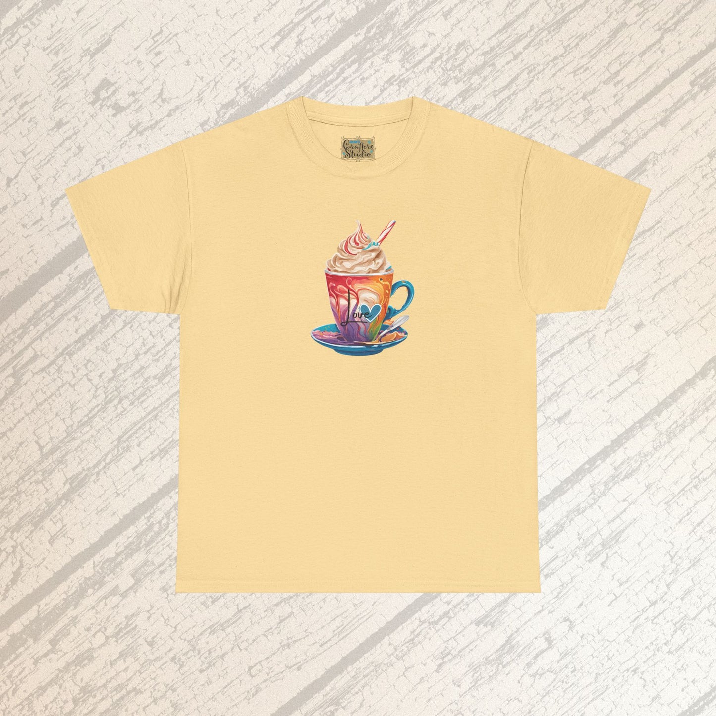 Whimsical Hot Cocoa Tee, Cozy Coffee Shirt, Perfect for Winter, Gift for Hot Chocolate Lovers, Cute Holiday Apparel, Christmas Celebrations