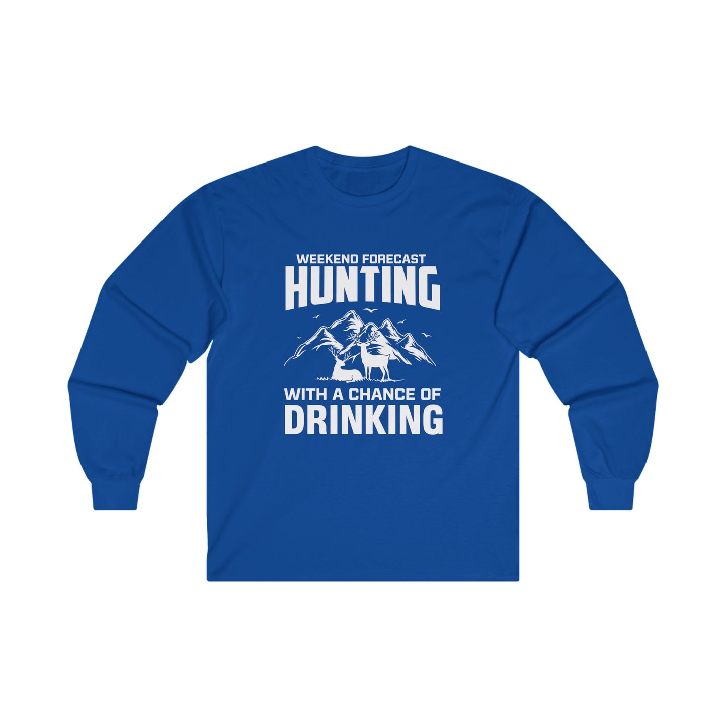 Hunting Forecast LS. Adult Ultra Cotton Long Sleeve Tee