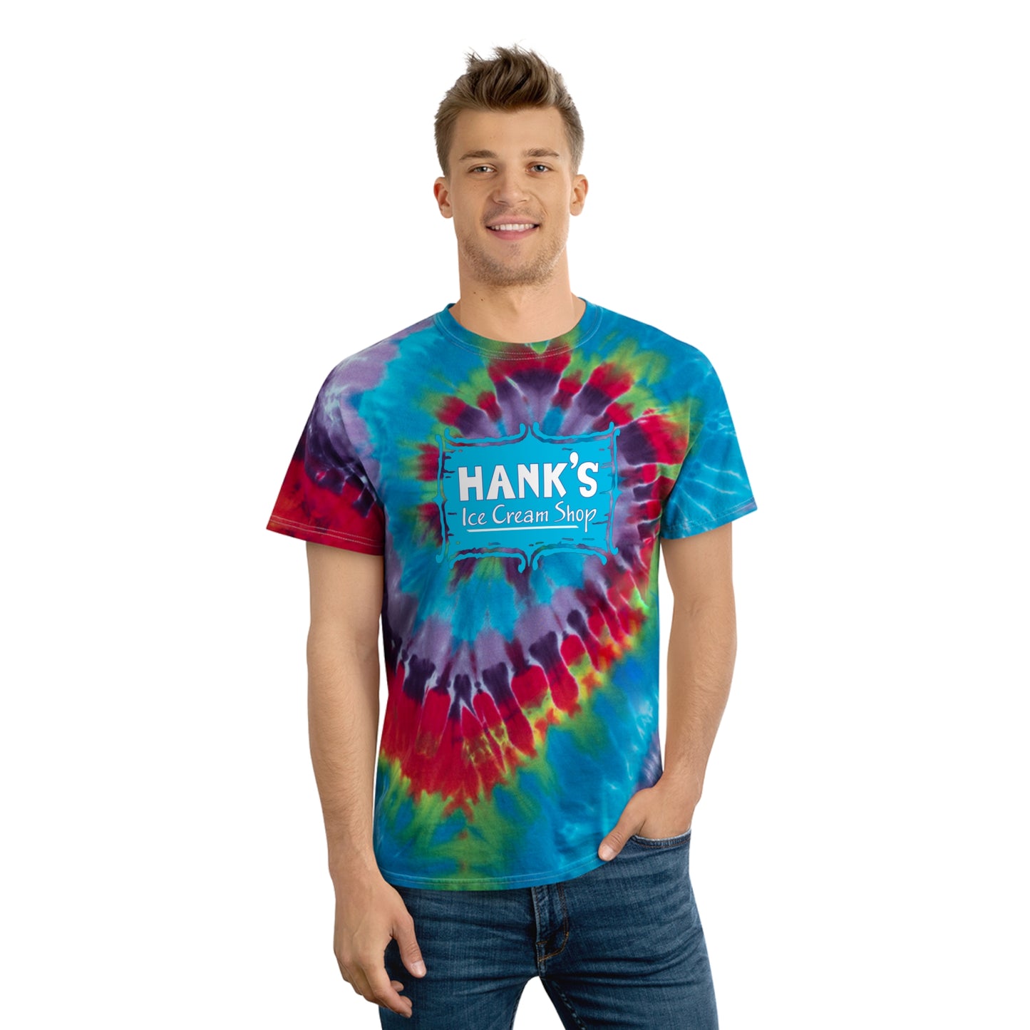 Hank's Tie-Dye Tee, Spiral