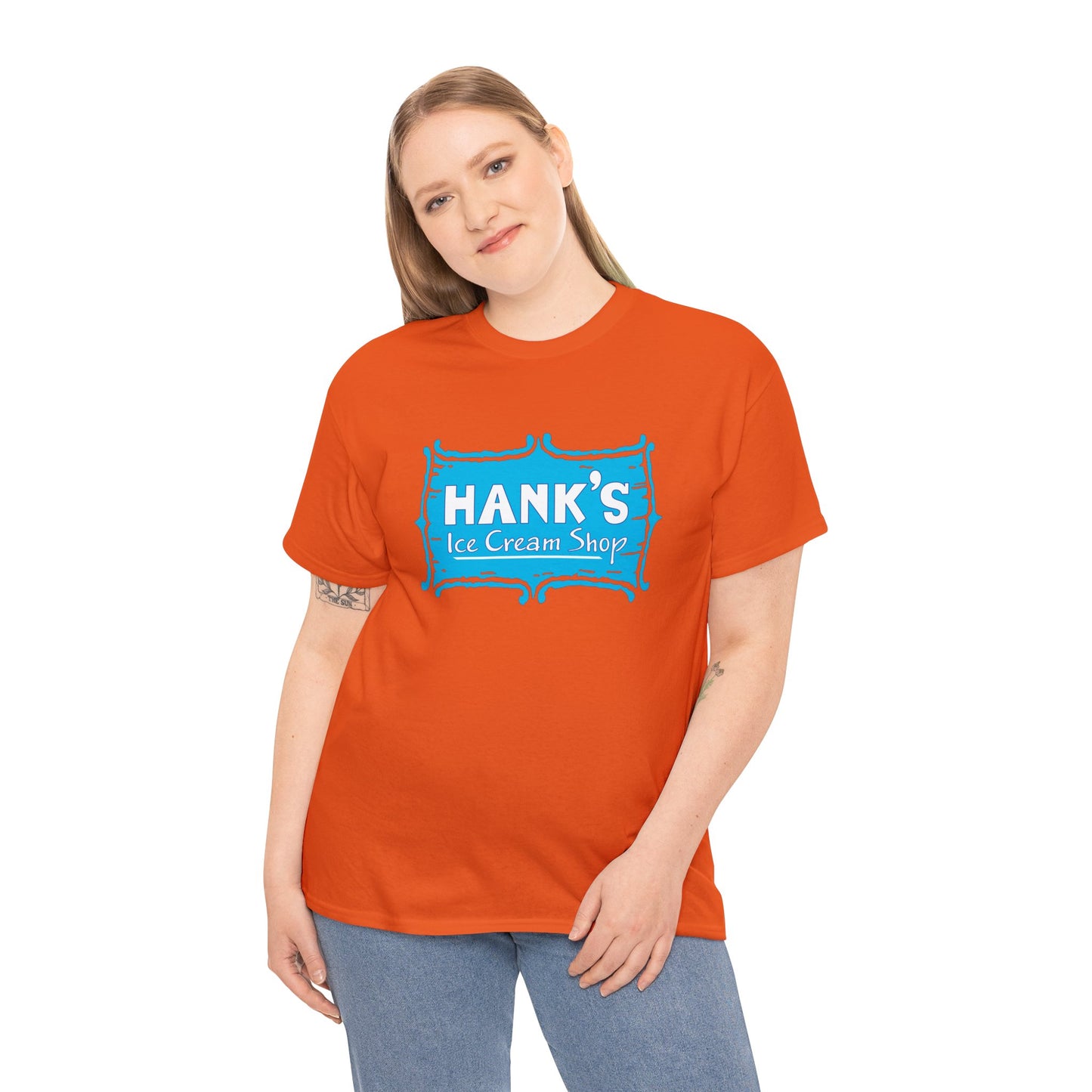 Hank’s Original Logo Adult Heavy Cotton Tee