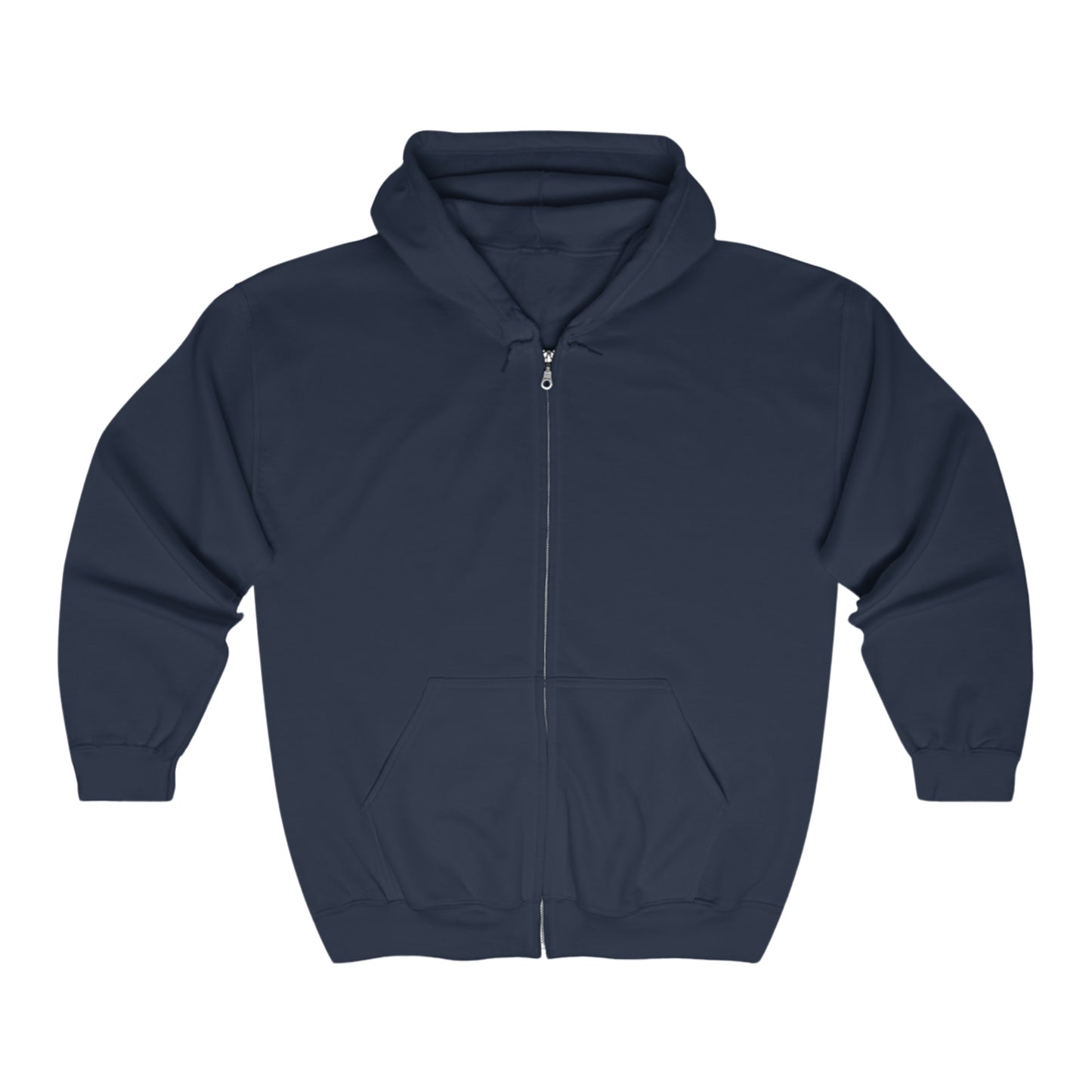 Hank's logo. Adult Heavy Blend™ Full Zip Hooded Sweatshirt