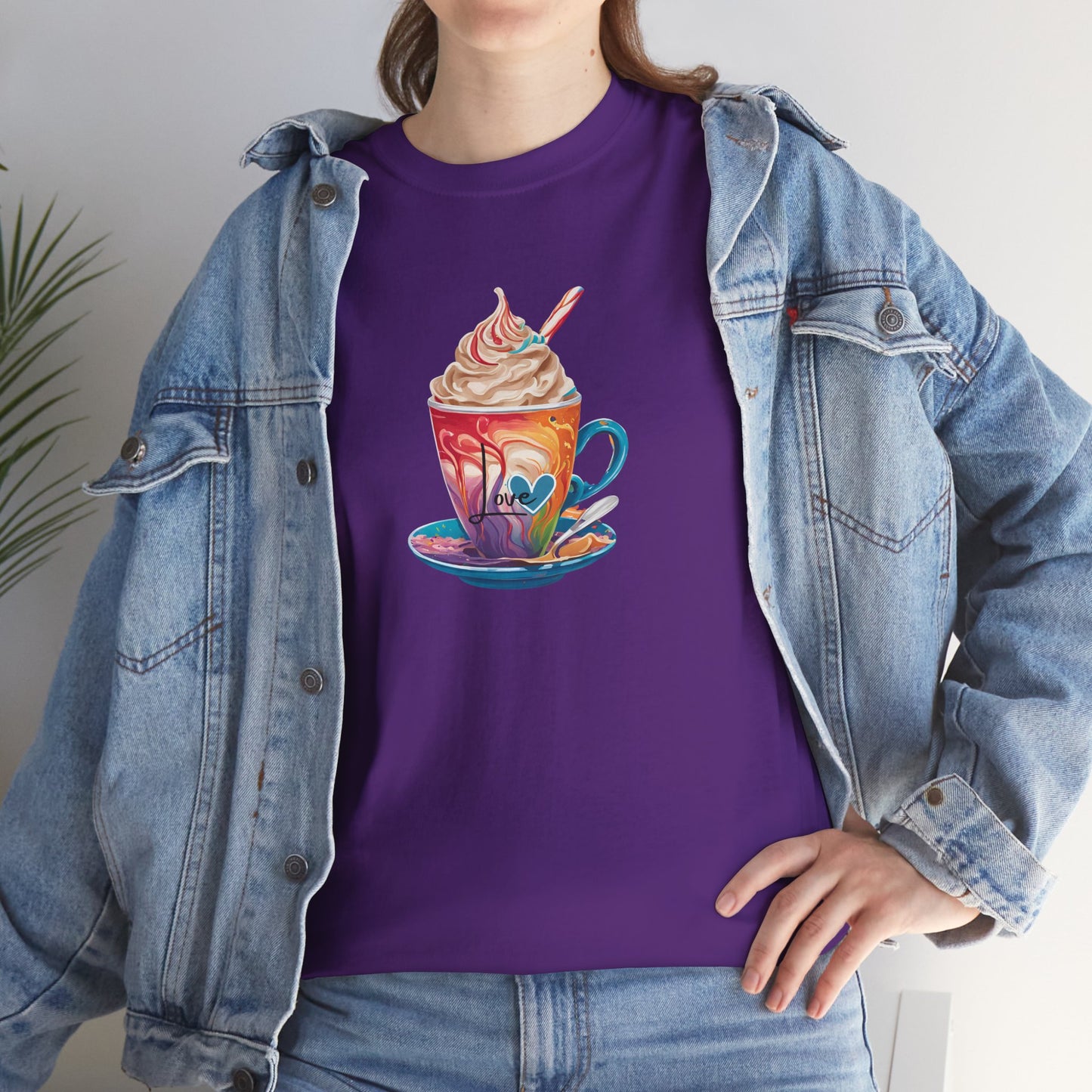 Whimsical Hot Cocoa Tee, Cozy Coffee Shirt, Perfect for Winter, Gift for Hot Chocolate Lovers, Cute Holiday Apparel, Christmas Celebrations