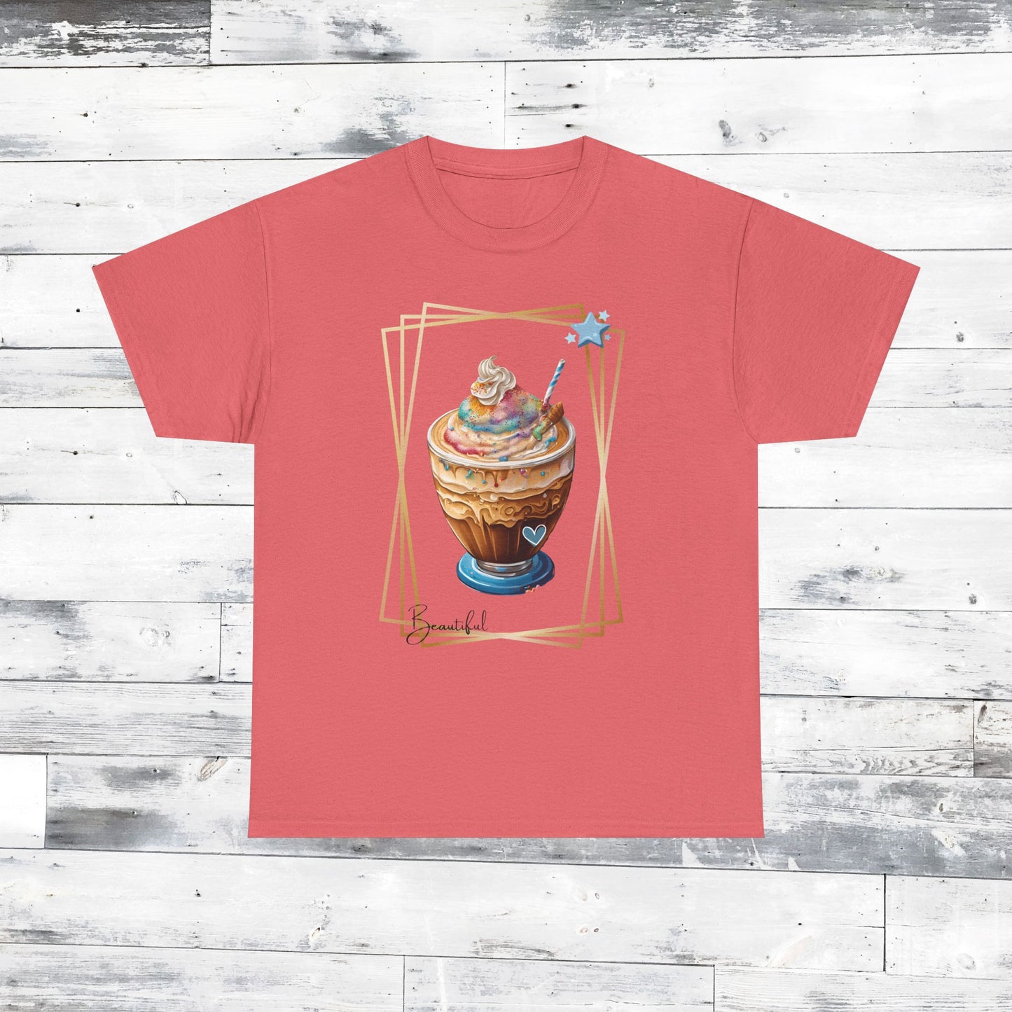 Delicious Ice Cream Cup Tee, Fun Summer T-Shirt, Sweet Treat Shirt, Casual Unisex Top, Perfect for Ice Cream Lovers