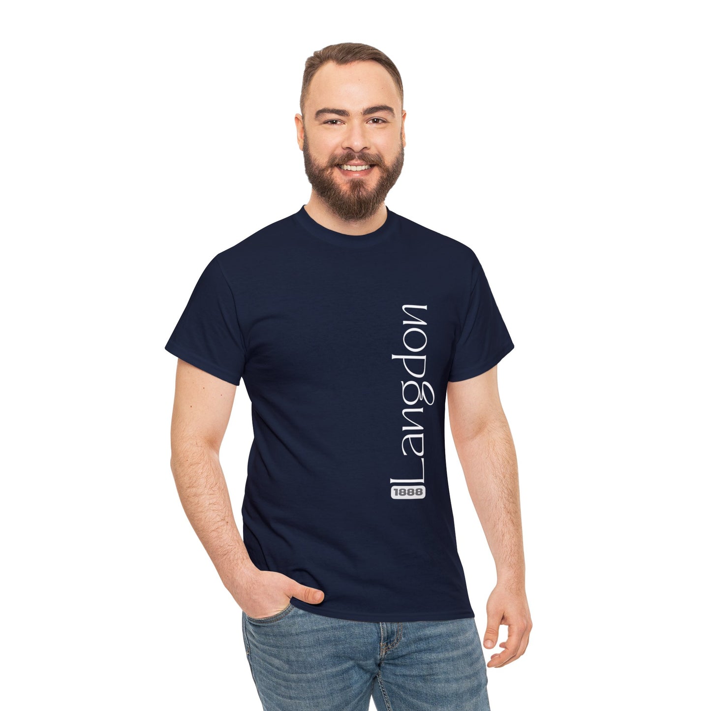 Langdon 1888 Adult Heavy Cotton Tee