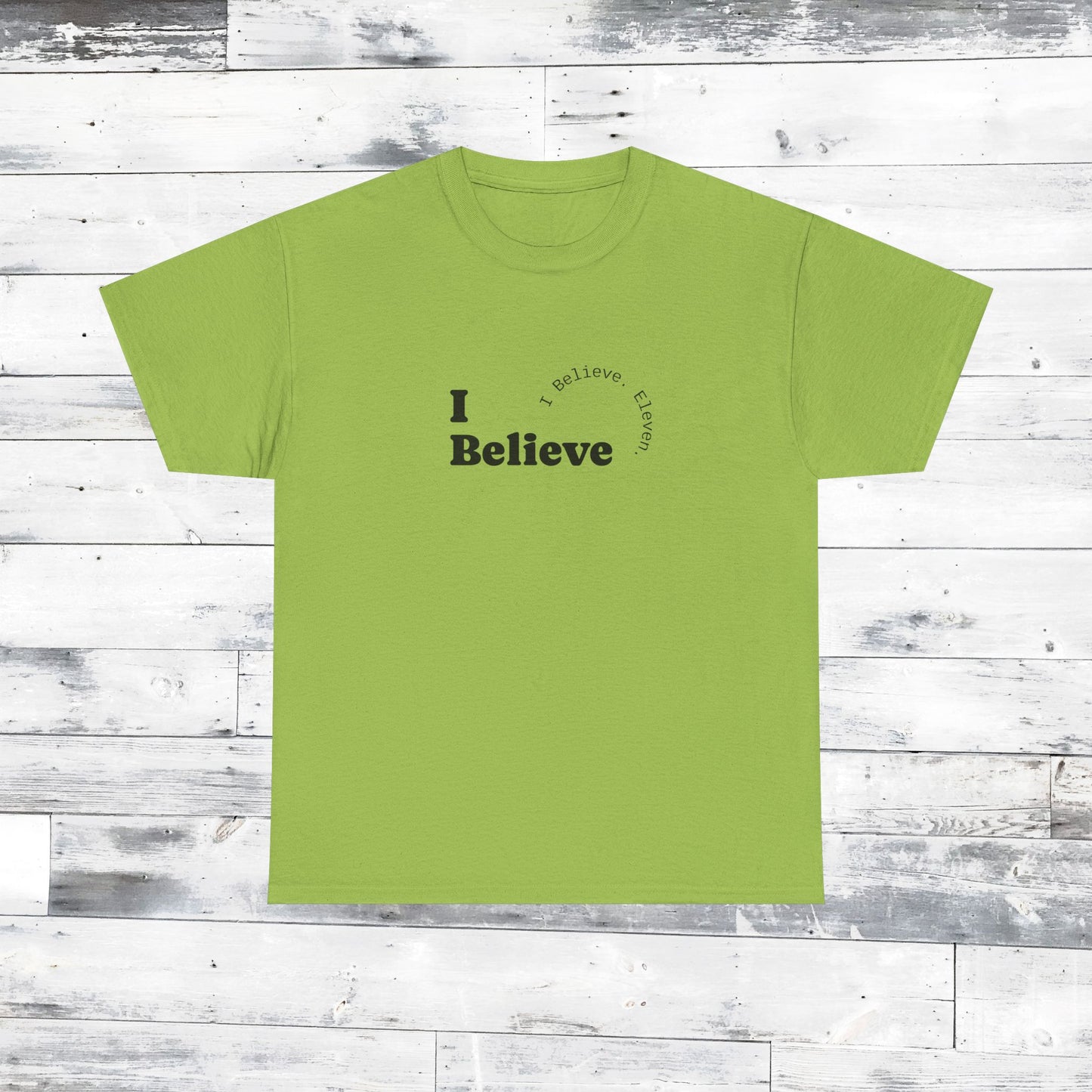 I Believe Minimalist Tee — Inspirational Graphic T-Shirt