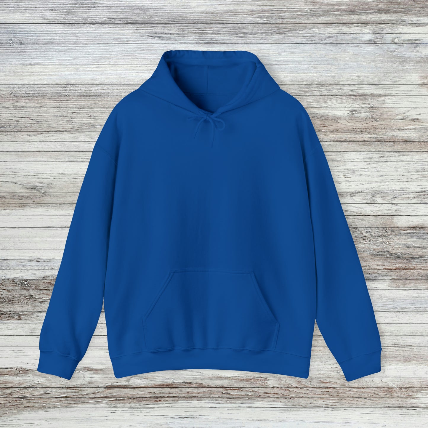 Hank's Hoodie logo with cone and scoops. Adult Heavy Blend™ Hooded Sweatshirt