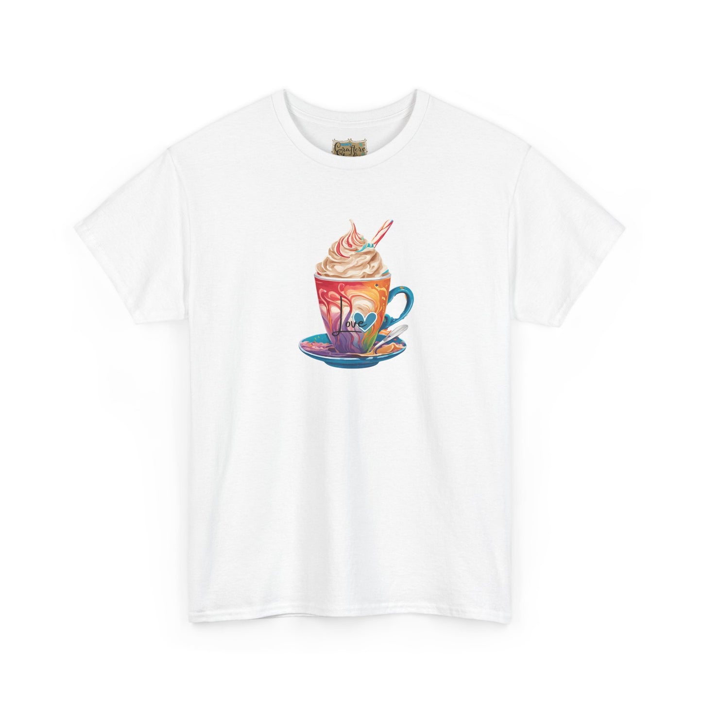 Whimsical Hot Cocoa Tee, Cozy Coffee Shirt, Perfect for Winter, Gift for Hot Chocolate Lovers, Cute Holiday Apparel, Christmas Celebrations