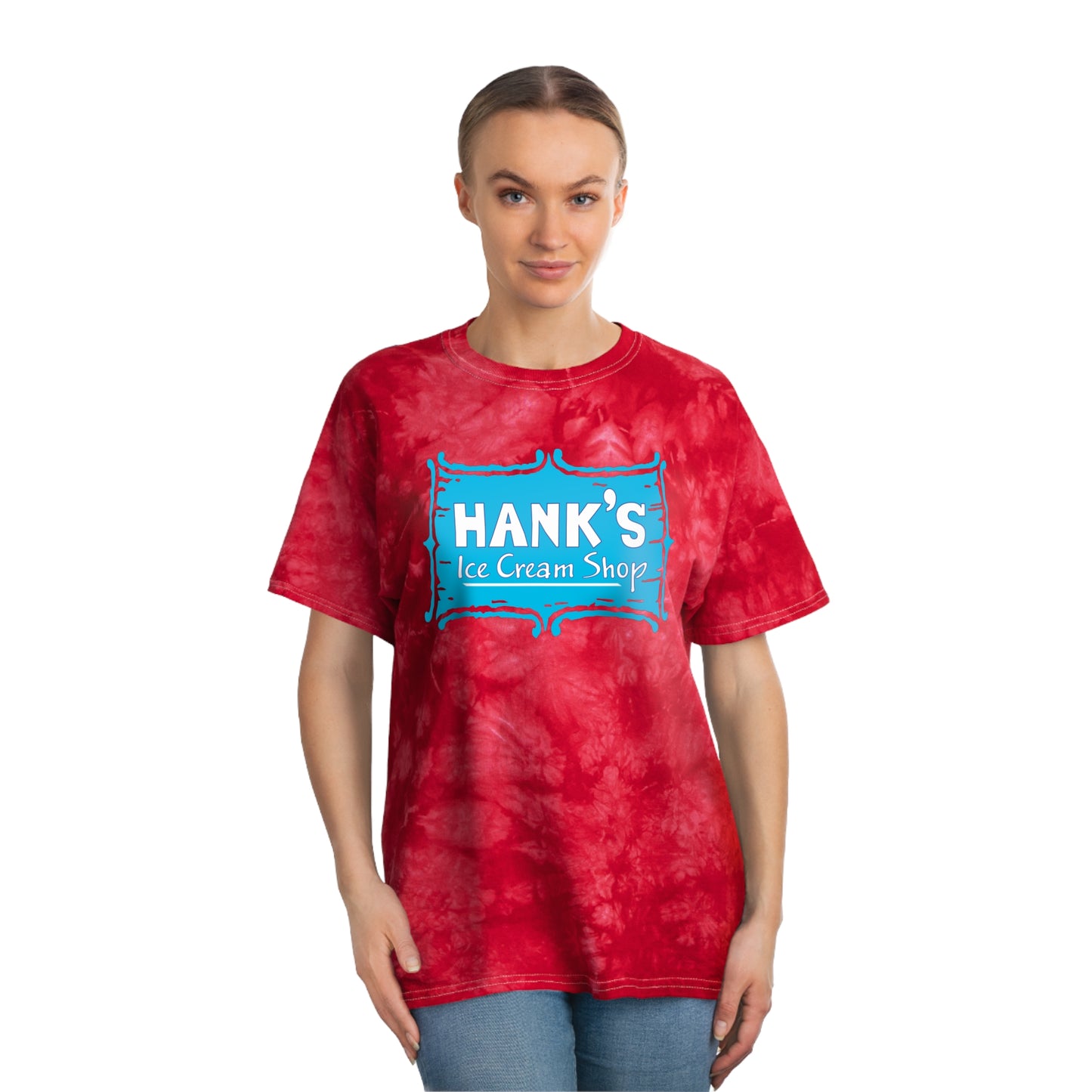 Hank's Tie-Dye Tee, Crystal