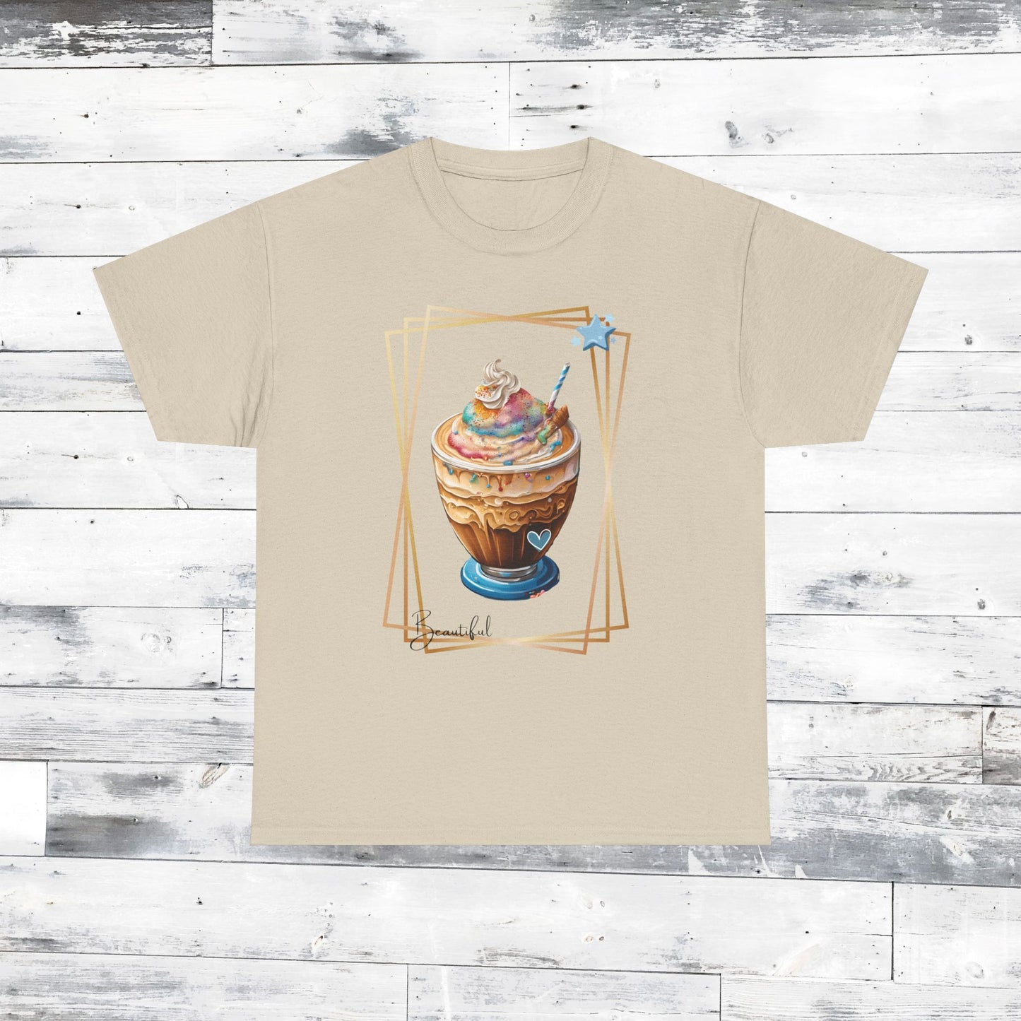 Delicious Ice Cream Cup Tee, Fun Summer T-Shirt, Sweet Treat Shirt, Casual Unisex Top, Perfect for Ice Cream Lovers