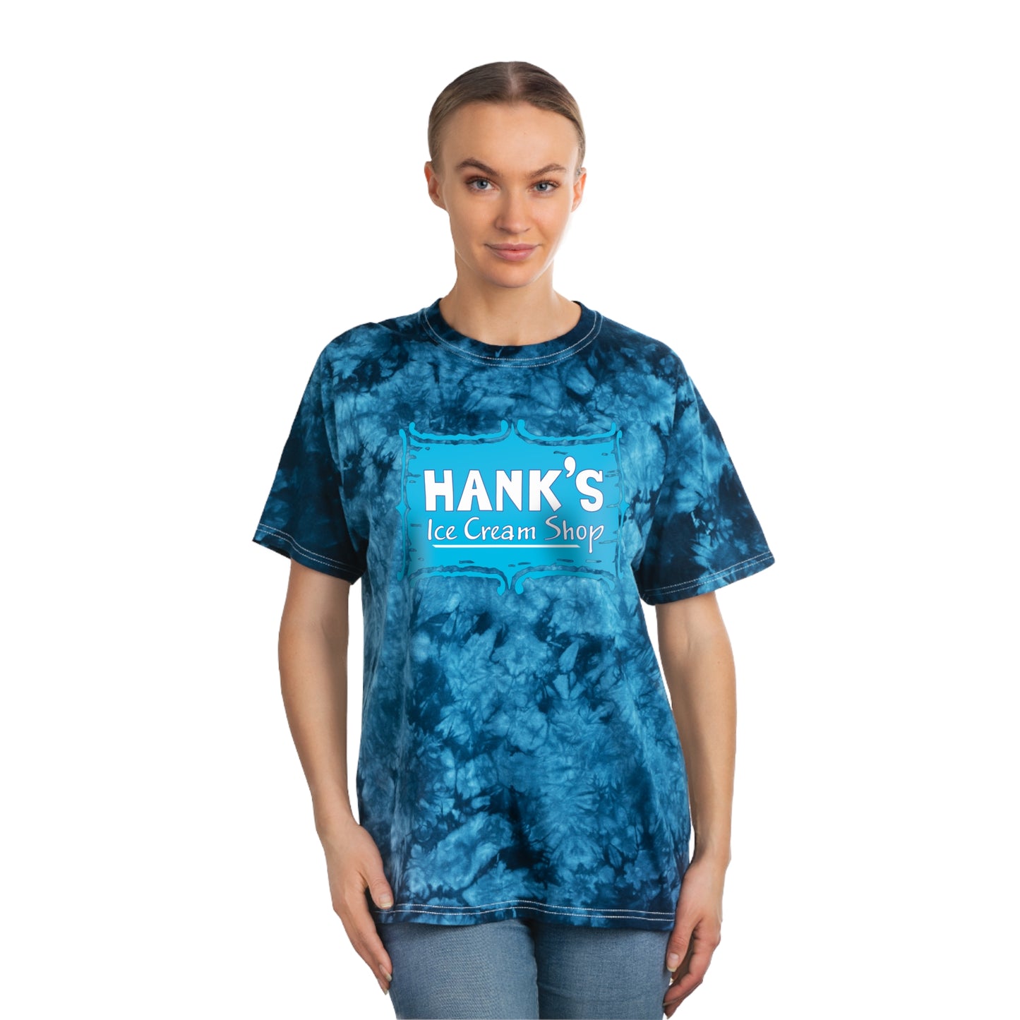 Hank's Tie-Dye Tee, Crystal