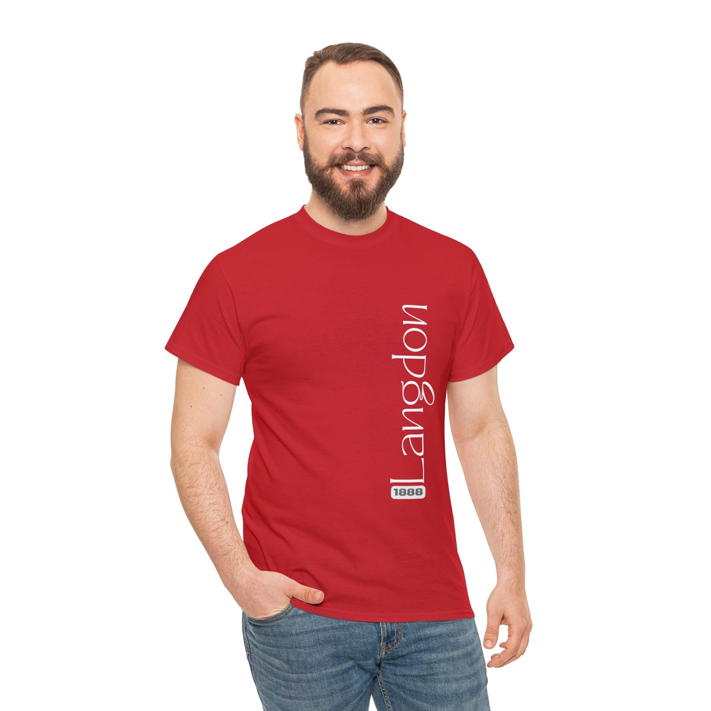 Langdon 1888 Adult Heavy Cotton Tee